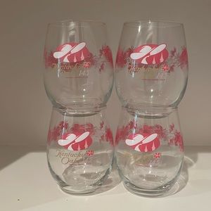 Kentucky Oaks glasses.